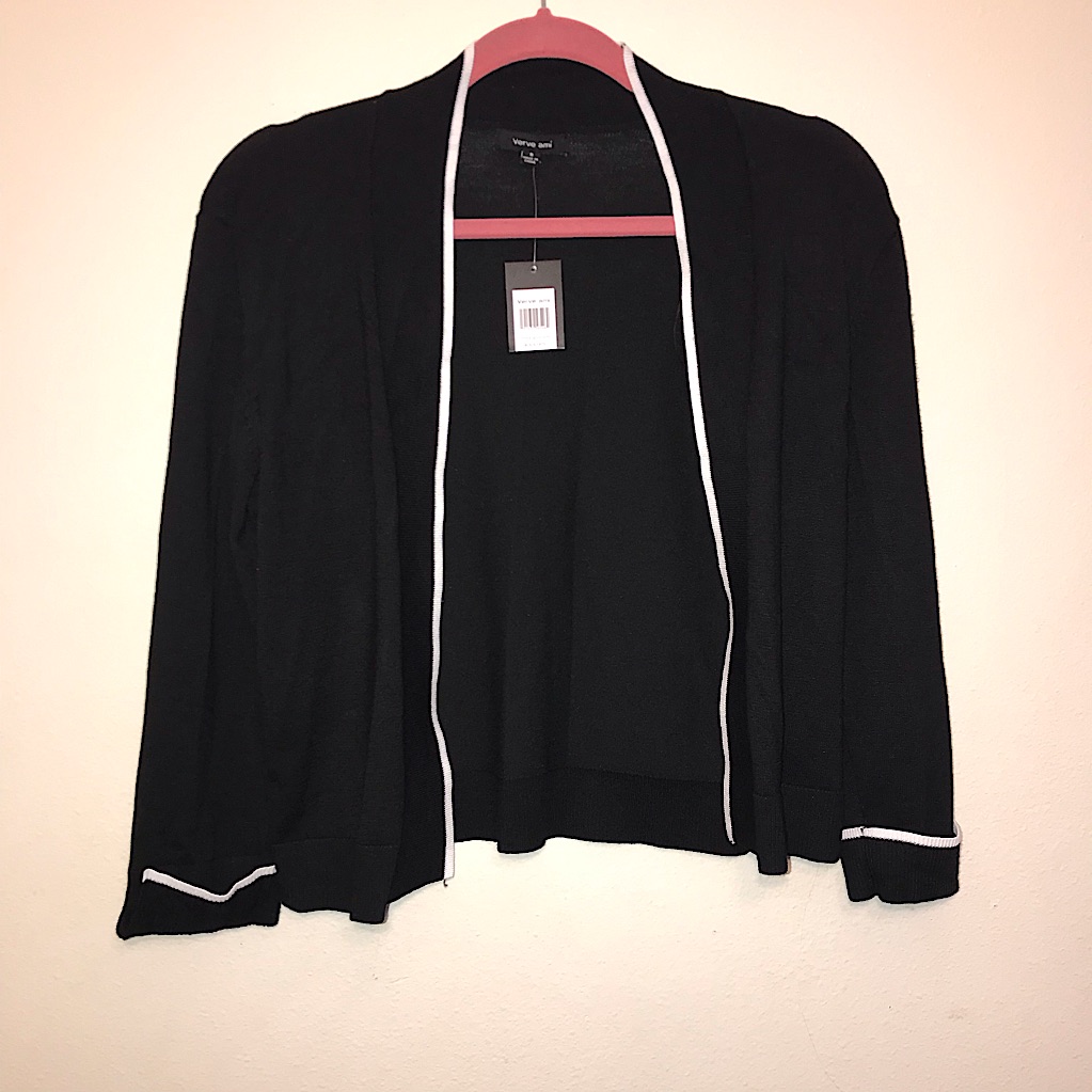 Verve Ami 34 Sleeve Cardigan Small Verve Ami 34 Sleeve Cardigan Small